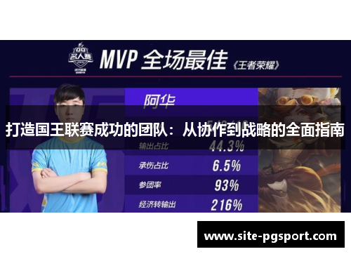 打造国王联赛成功的团队：从协作到战略的全面指南