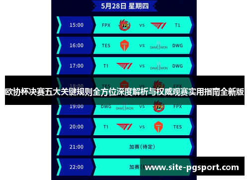 欧协杯决赛五大关键规则全方位深度解析与权威观赛实用指南全新版 欧协杯决赛五大关键规则全方位深度解析与权威观赛实用指南全新版